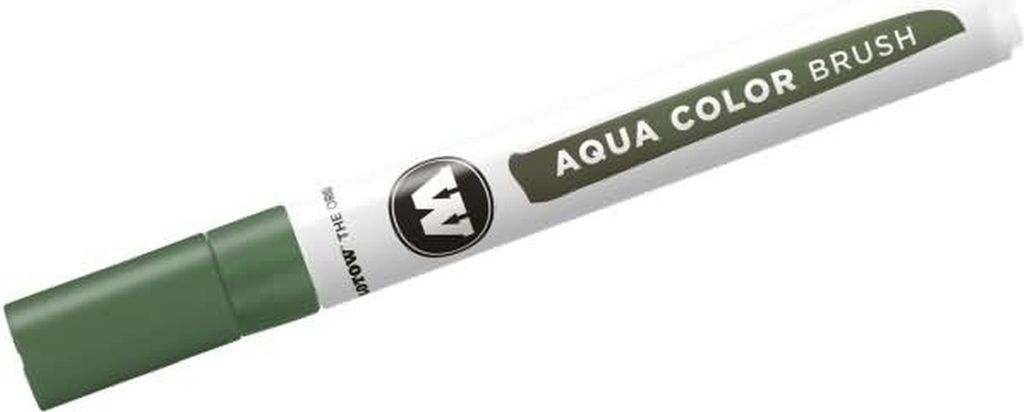 Aquarellstift Color Brush Aqua 1-2 mm olive Packung mit 3 Stück