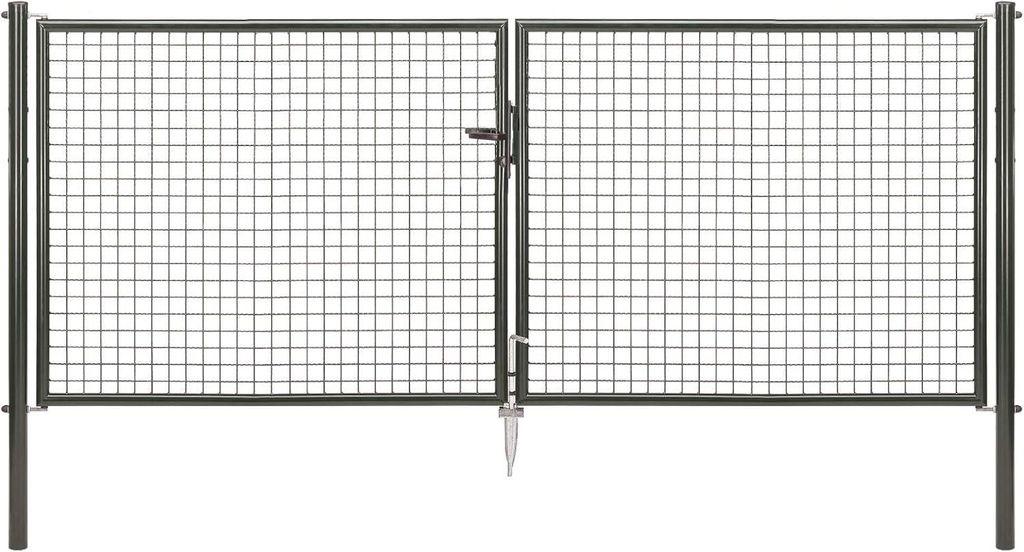 Alberts Wellengitter-Doppeltor mit Zubehör, Breite 300 cm, Produktbild 