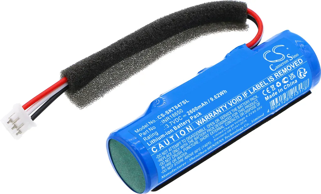 Ricambio Batteria Skullcandy Terrain | TECHTEK INR18650 2600mAh
