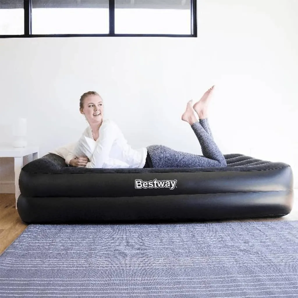 Matelas Gonflable d'Appoint pour Invités avec Pompe Électrique Rapide - 8