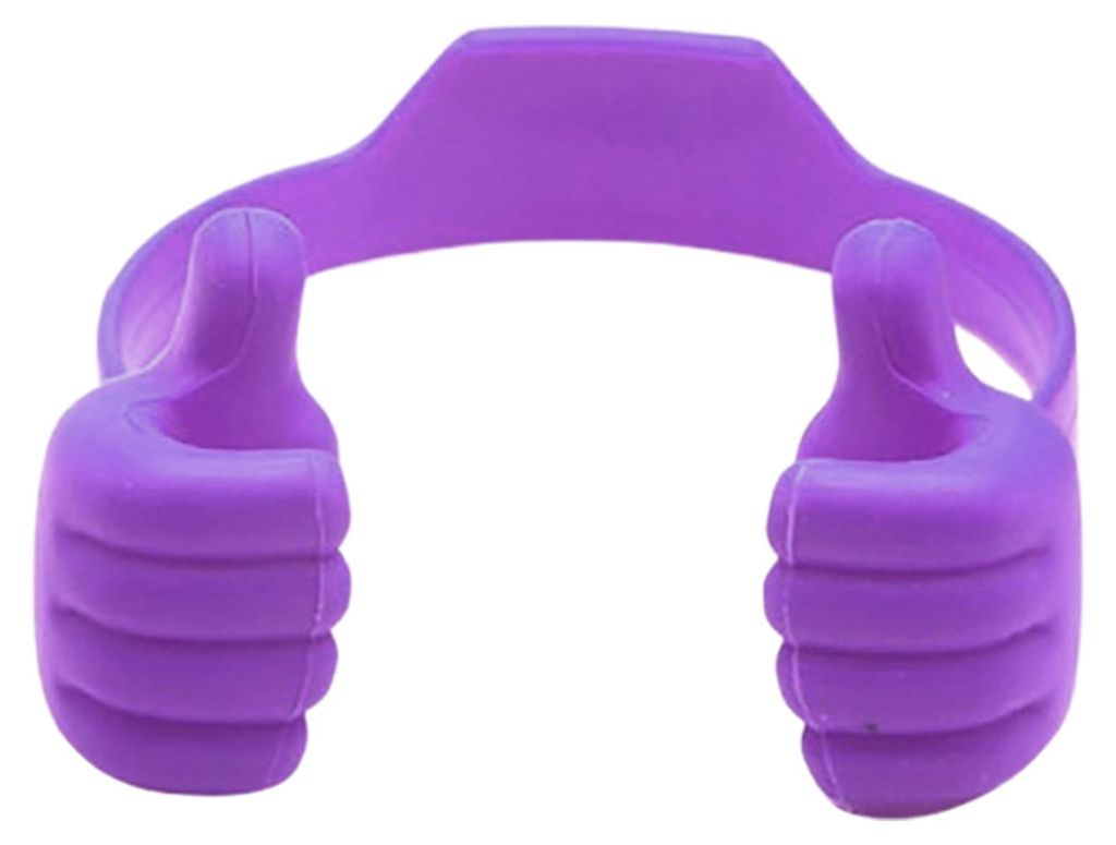 Handyhalterung mit Daumen-hoch-Funktion, verstellbarer Tablet-Ständer, tragbarer Schreibtisch-Handyhalter, lustiges Geschenk für Kinder, Männer ...