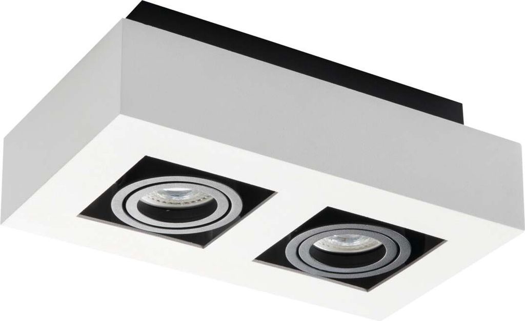 Kanlux STOBI 26833 Anbau Downlight 2x max. 25W GU10 weiss