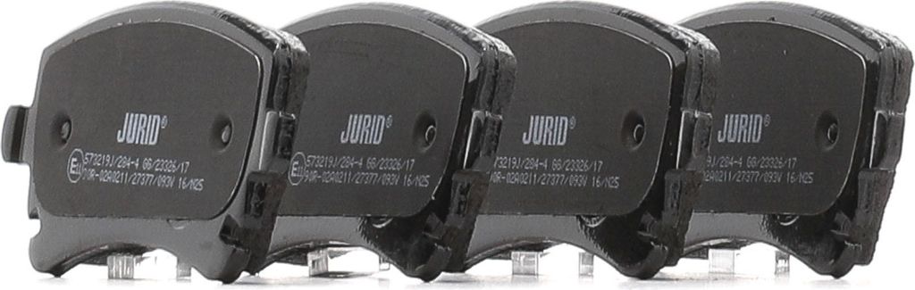 JURID Bremsbeläge Satz Hinten für AUDI A6 Avant (4F5, C6) 573219J