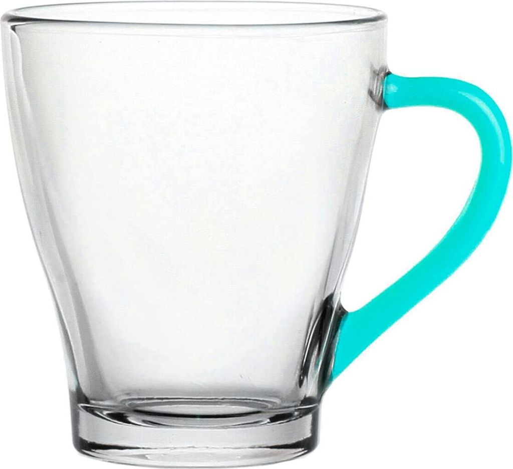 Glastasse Colour Spring 220 ml blau