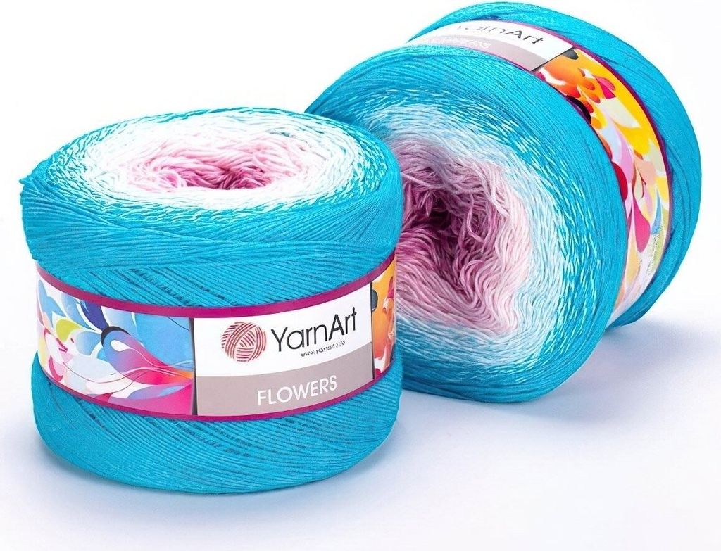 Fil à tricoter main YarnArt Flowers 250 g, taille : OSFA Image du produit 