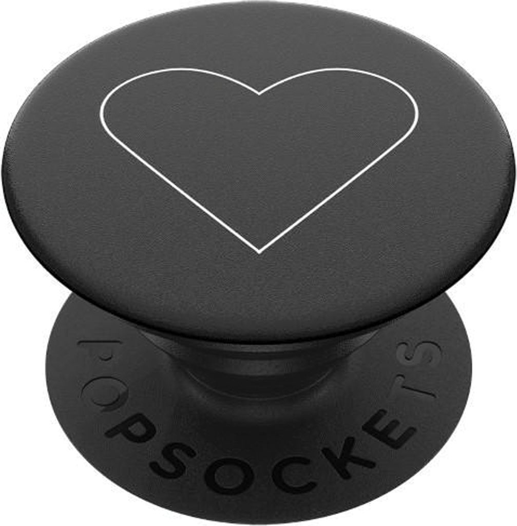 Popsockets 2 White Heart Black 800667 Držák Telefonu A Obrázek produktu 