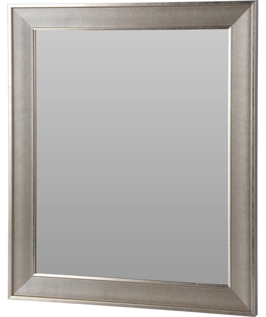 Wandspiegel in Rahmen aus Metall, metallisch, 49,5 x 2,2 x Produktbild 