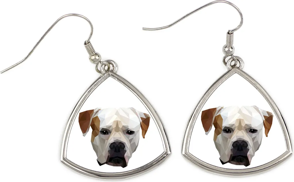 Orecchini Bulldog Inglese Pendenti | Gioielli Art-Dog Stile Unico
