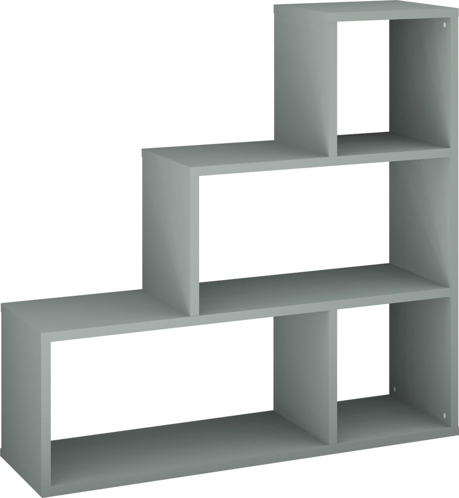 Stufenregal >Partition< 4 Fächer, pine green matt - 120x122x40 (BxHxT)