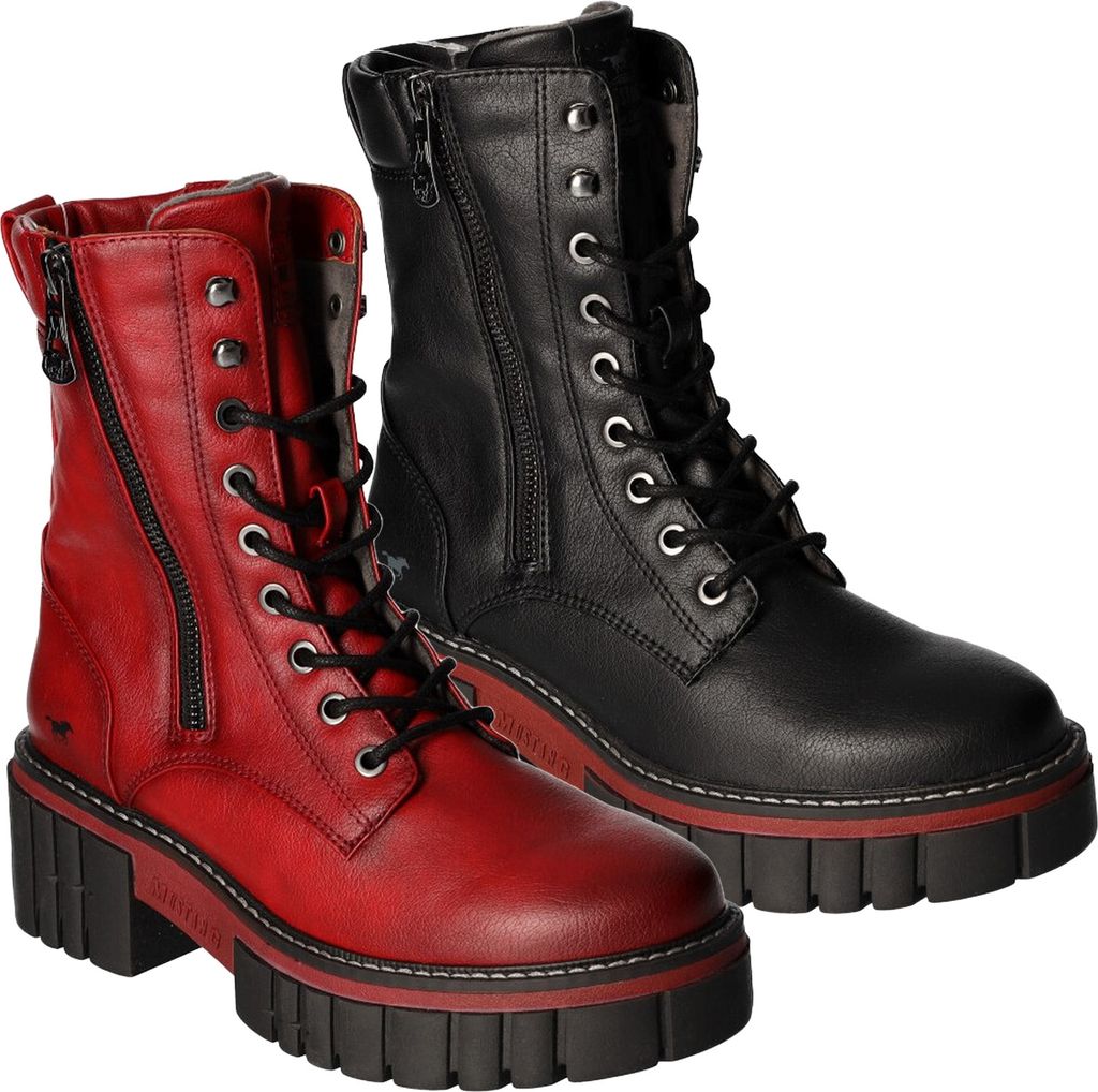 Mustang Shoes Mustang Gummistiefel Damen Mustang Leder Boots Damen