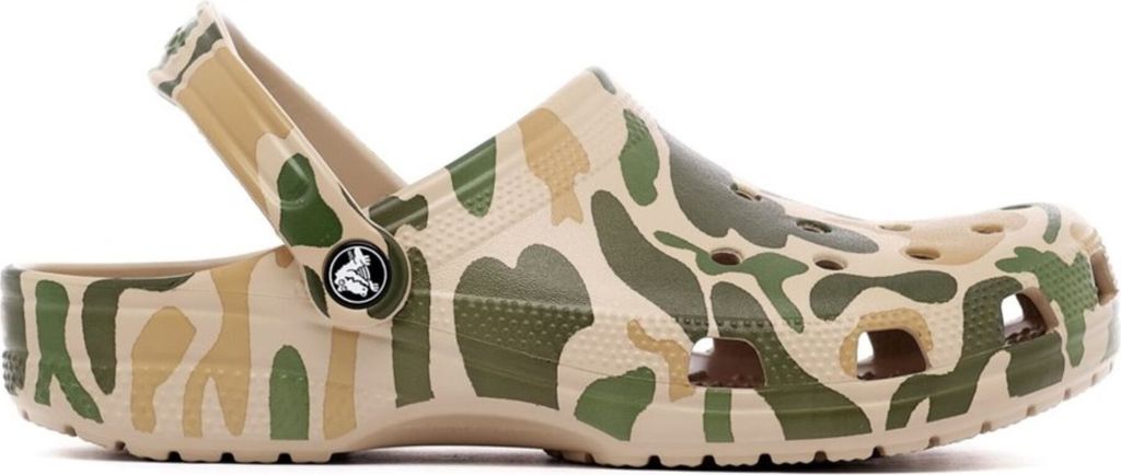 Crocs Classic Printed Camo Clog Sandalen Chai/Tan 36-37