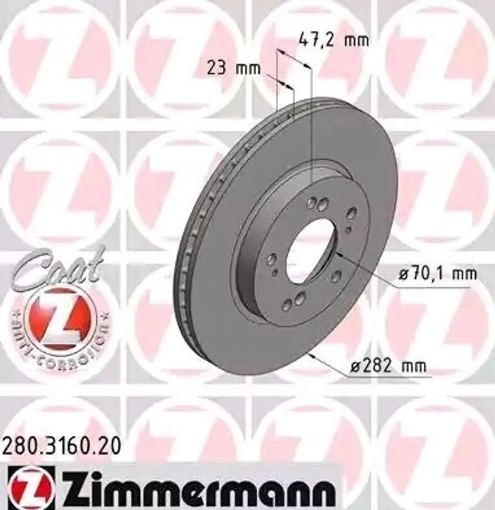 Disque de frein haute sécurité pour Honda Integra DC2 et Legend III KA