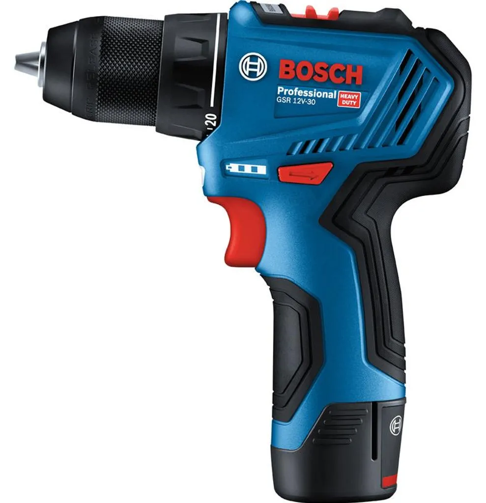Perceuse visseuse 12V Bosch GSR 12V-30 Coffret Complet 39 Pièces Pro