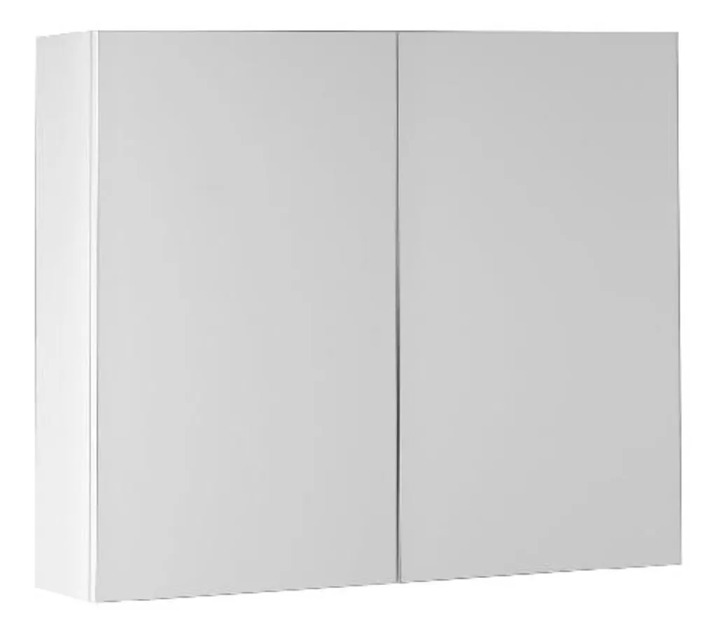 Armoire de Toilette Anti-Humidité 80 cm Aqualine Vega Meuble de Rangement