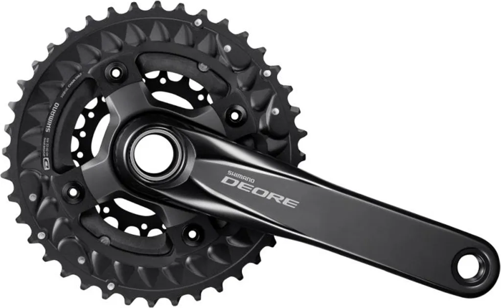 Pédalier Shimano Deore FC-M6000 : Idéal pour Randonnée et VTT Sportif
