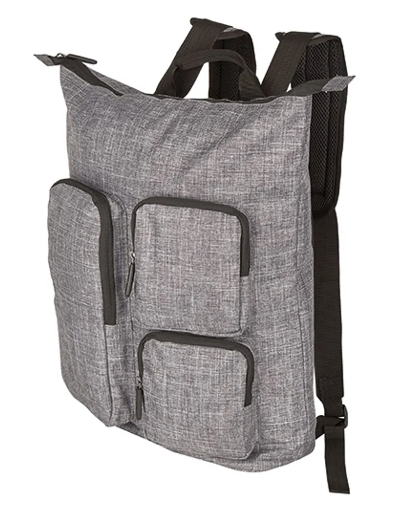Zaino - Colorado, 47 x 30 x 13 cm - Colore: Grigio Melange - Dimensioni: 47 x 30 x 13 cm