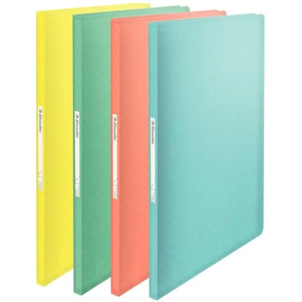 Esselte Colour'Ice A4 - Cartellina con 40 Buste per Scuola