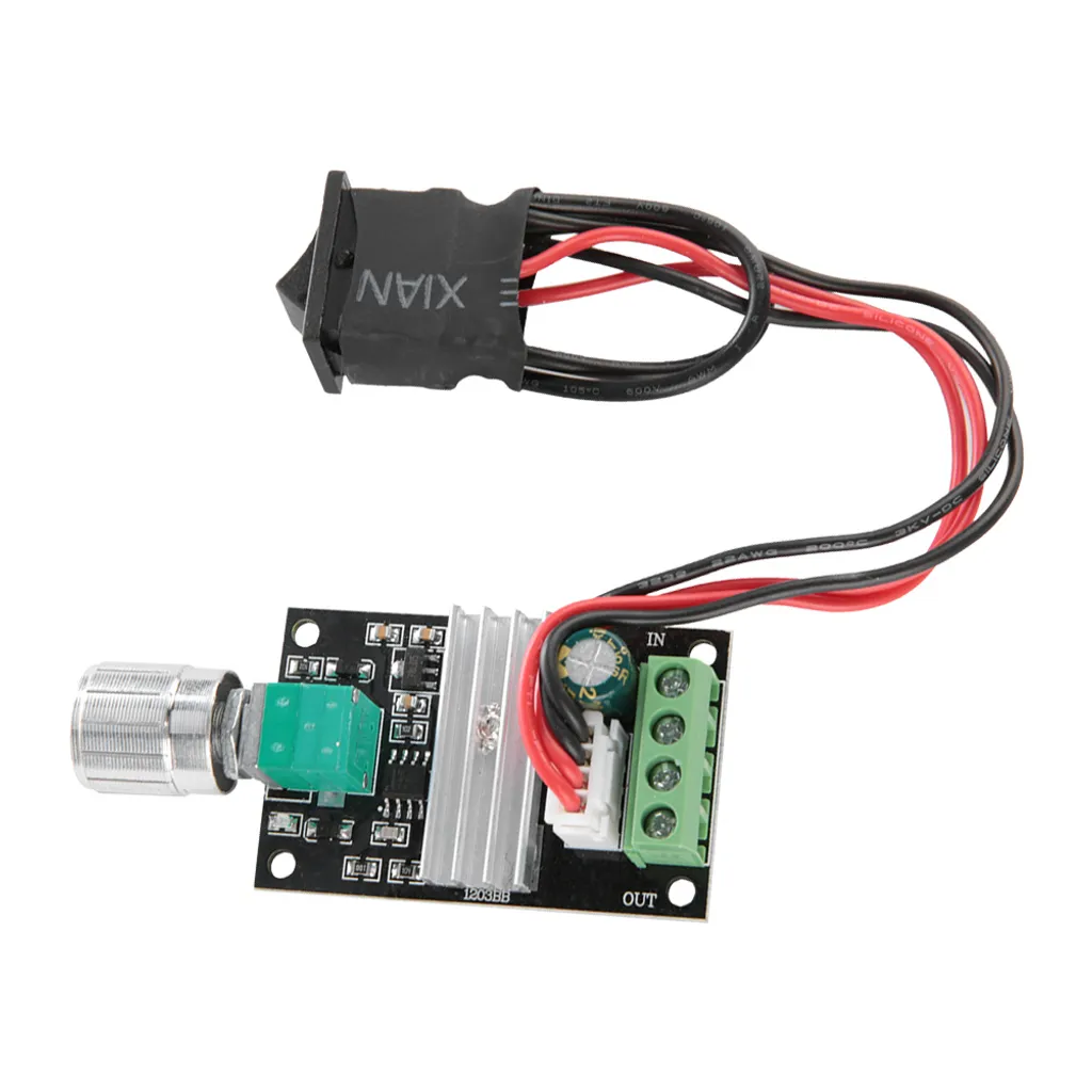 Regolatore di velocità del motore, regolatore del motore di CC, regolatore di velocità del motore di CC, regolatore di velocità del motore, regolatore di velocità del motore elettrico, regolatore di velocità del motore di PWM - 4
