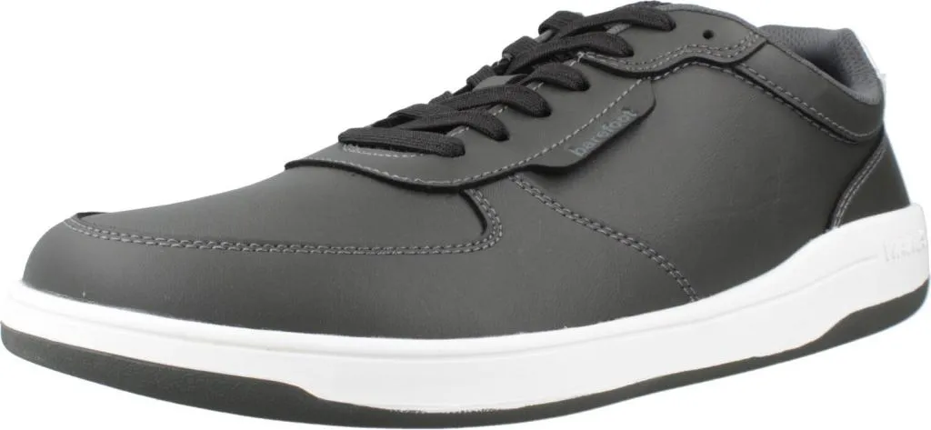 Basket homme Waals Waa133 noir chaussure sport confort