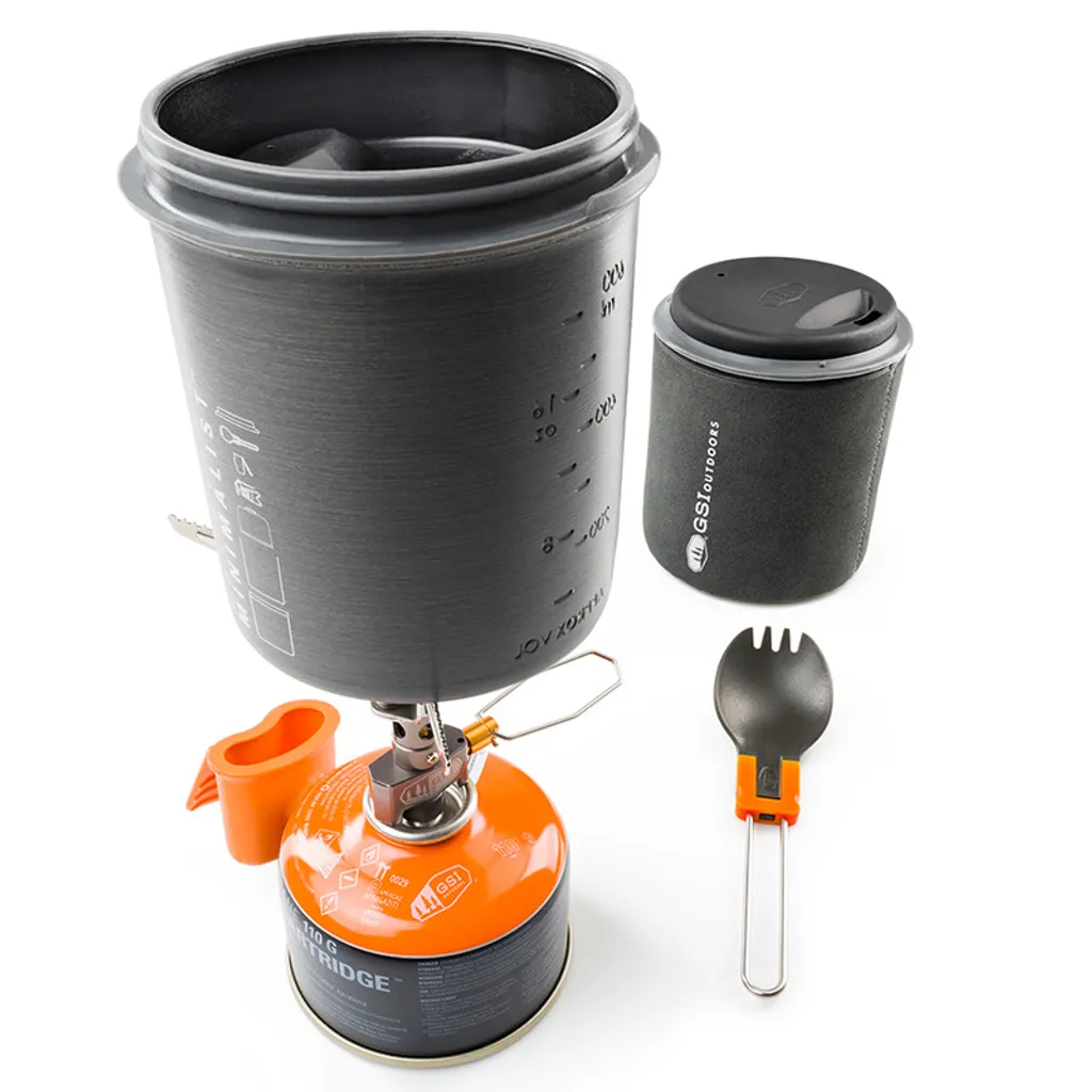 GSI Halulite Minimalist : Kit de cuisson ultraléger pour bivouac solo