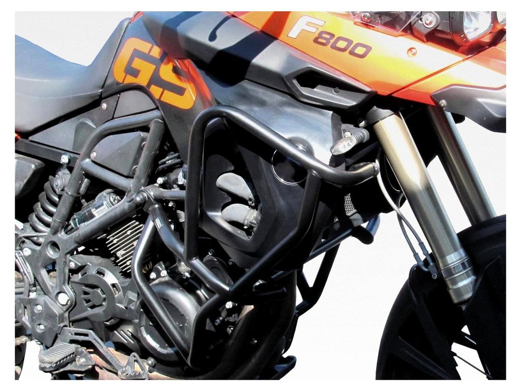 Sturzbügel/Schutzbügel für F 800 GS (2008-2012) und F 650 GS (2008-2013) - Bunker, Schwarz, Crashbar, Front, Motorrad