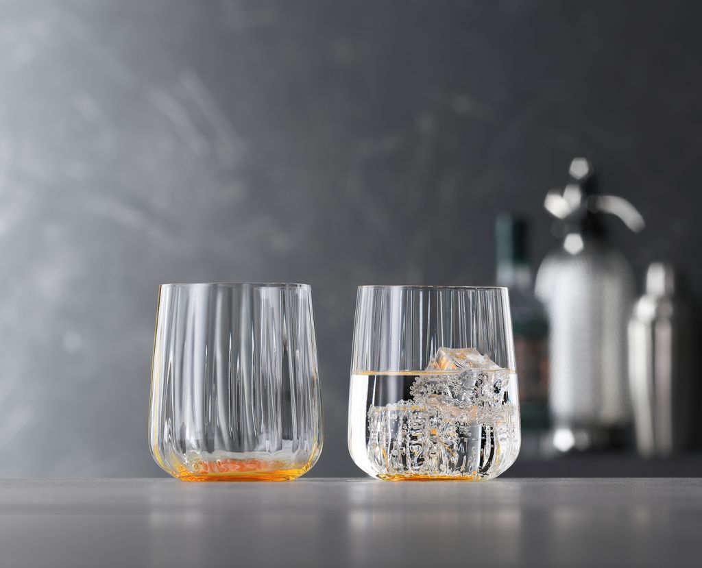 Spiegelau Becher 2er Set LifeStyle, Trinkbecher, Kristallglas, Sun, 340 ml, 4453565
