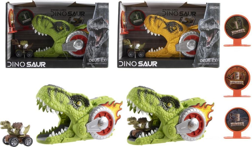 Dino afschietset 5-delig 18,5cm