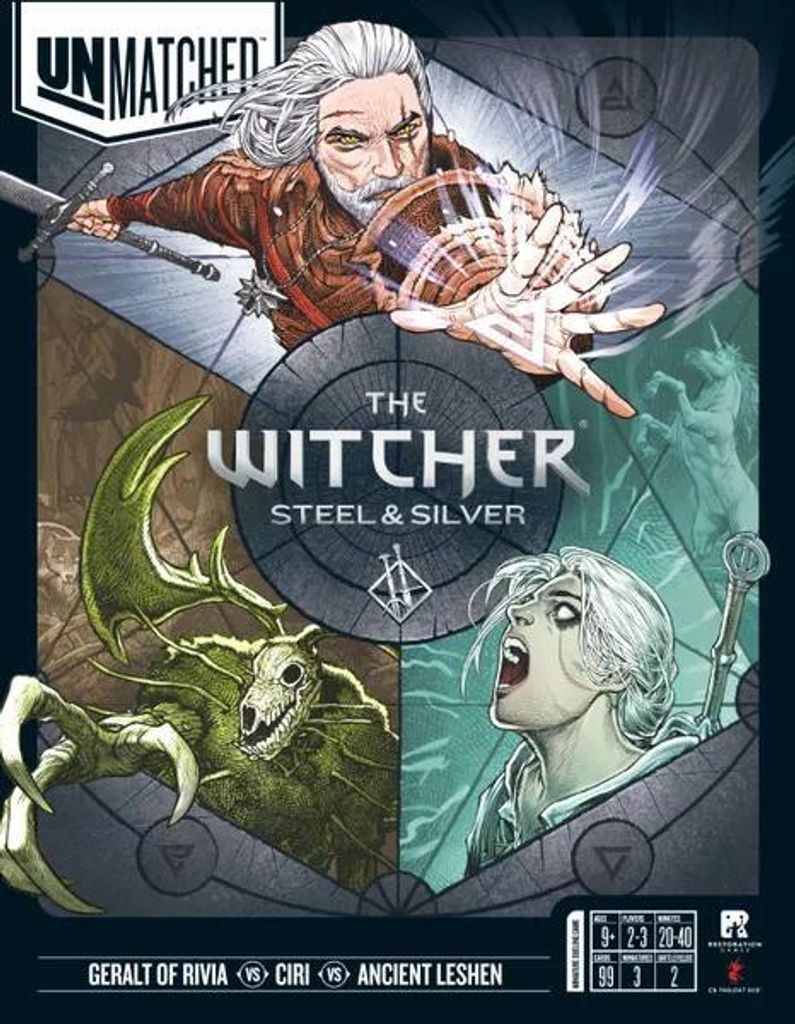 Unübertroffen – The Witcher: Stahl und Silber (Geralt, Produktbild 
