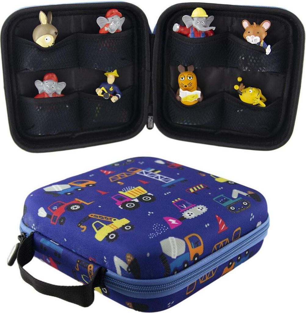 caseroxx Transporttasche für Tonie Figuren, Transport Aufbewahrung Etui Hülle Schutz