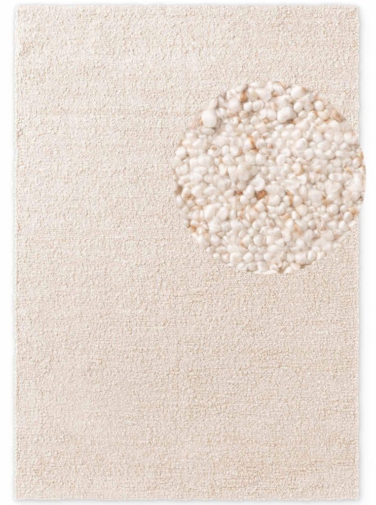 Ted Baker Kurzflor Teppich Portobello, Creme Beige, Produktbild 