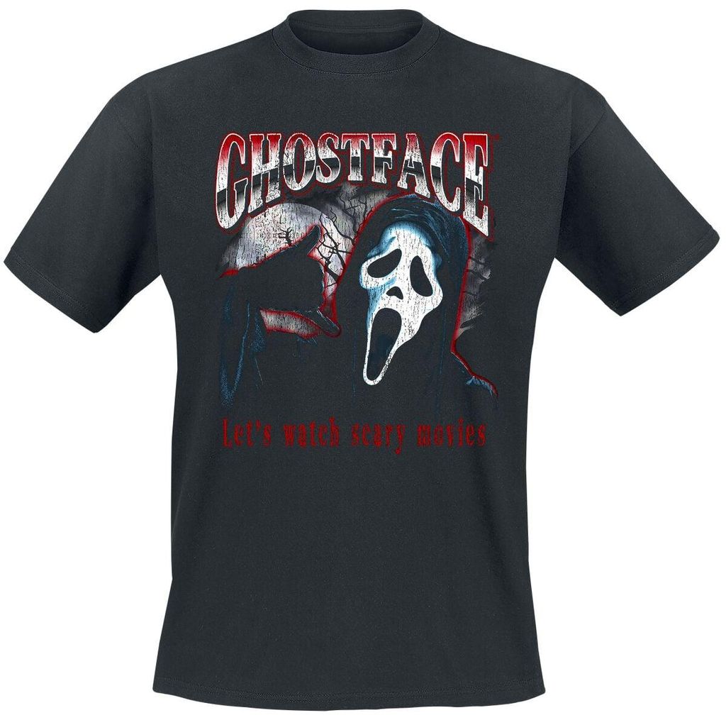 Scream (Film) T-Shirt Herren Ghostface - Slasher schwarz L Produktbild 