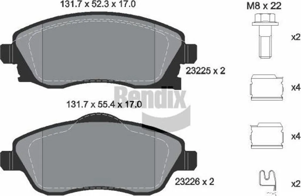 Plaquettes de frein BENDIX BPD1070 : fini les bruits et sifflements