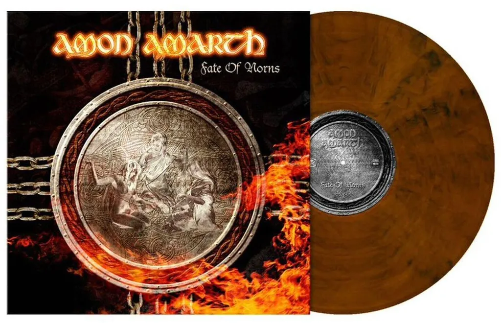 Vinyle Amon Amarth Fate Of Norns Edition Limitée Marbrée Remasterisée