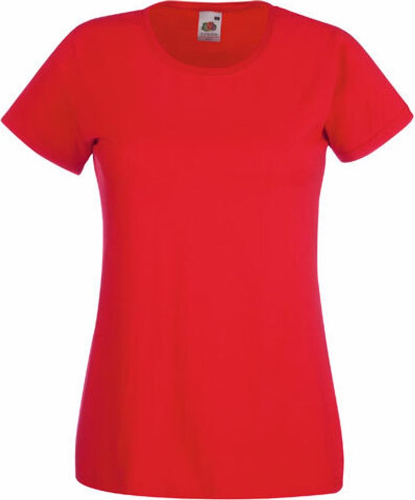Fruit of the Loom - Lady-Fit Valueweight T - Red - S