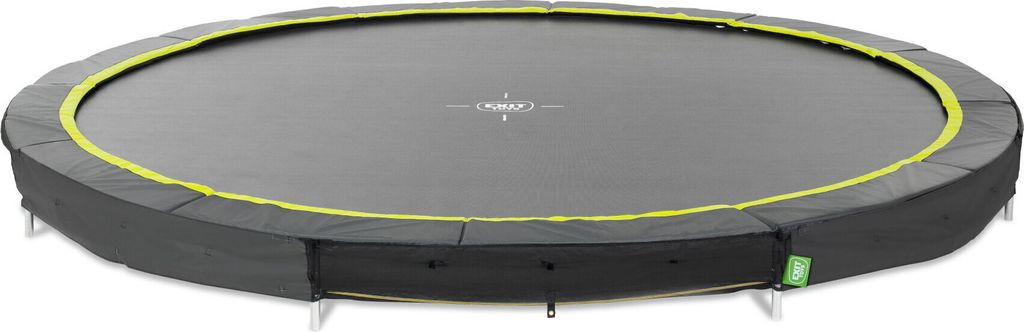 EXIT Silhouette sports Bodentrampolin ø366cm - schwarz Produktbild 1