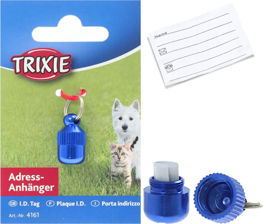 Hundemarke, Katzenmarke, Mix Color Trixie Produktbild 
