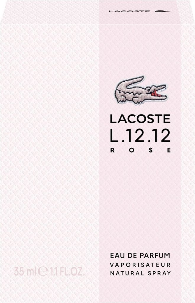 Lacoste L.12.12 Rose Eau De Parfum Spray 35ml Produktbild 3
