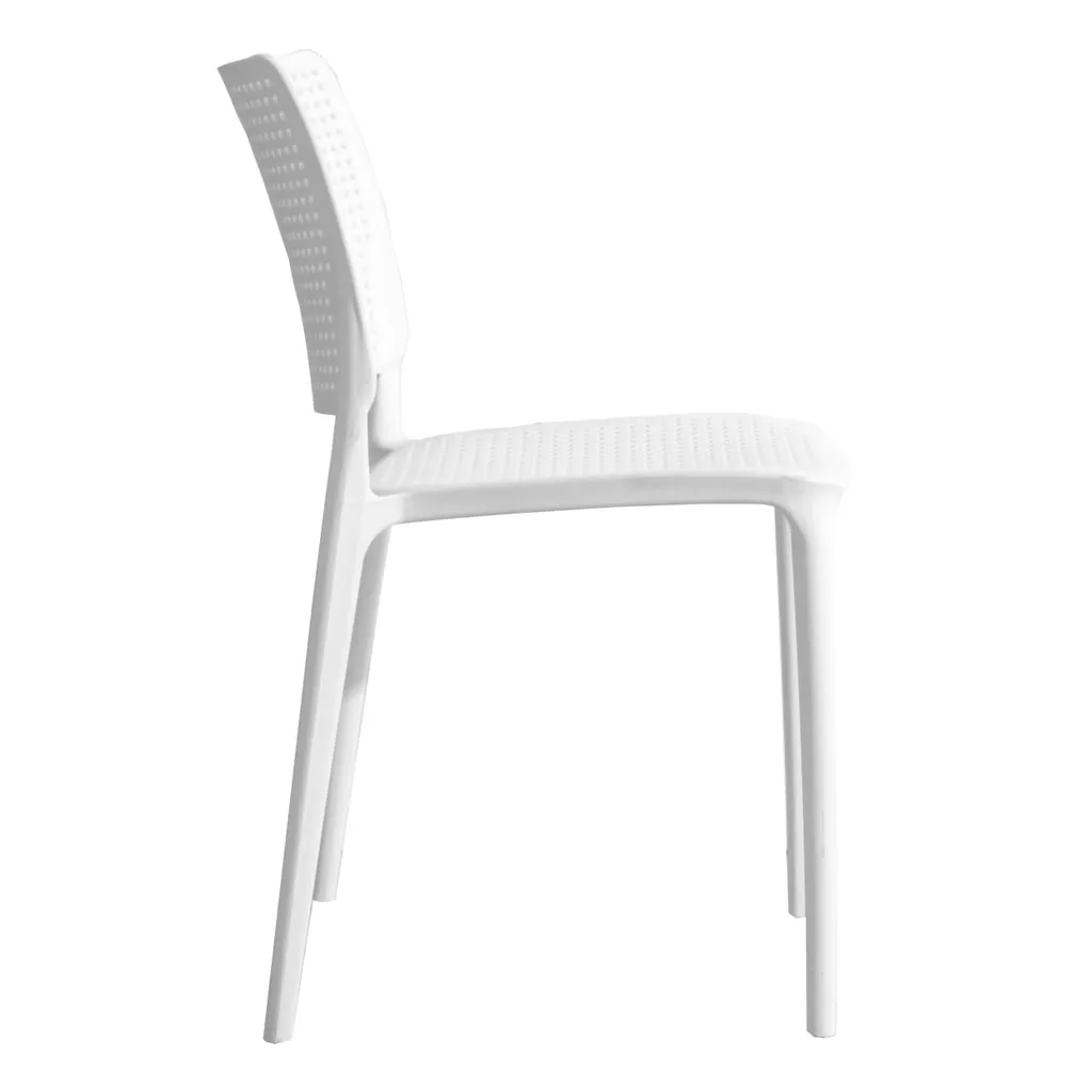Sedia Professionale Oviala Riga Bianca - Arredo Bar e Terrazza - 4