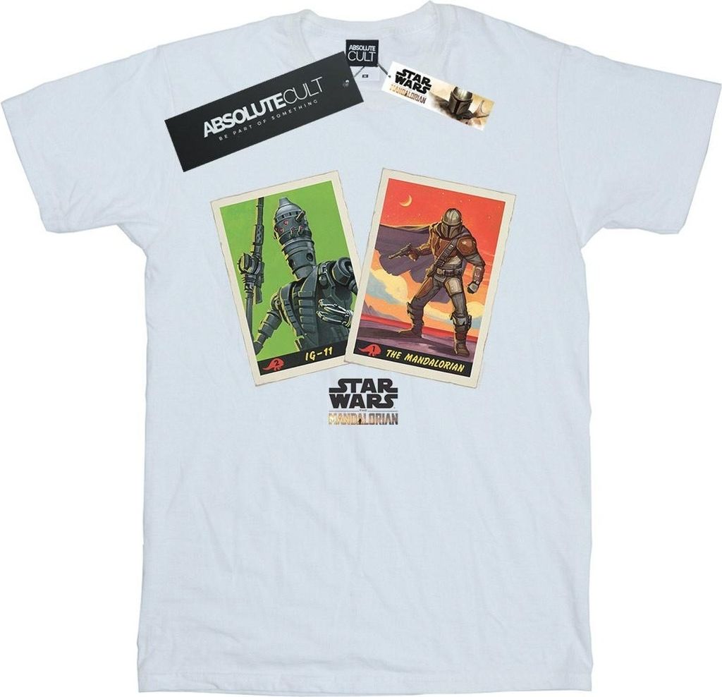 Star Wars - "The Mandalorian" T-Shirt für Herren BI47047 (XXL) (Weiß)