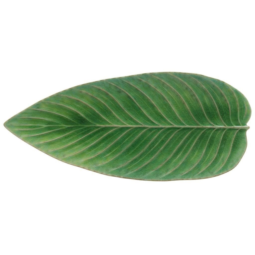 Costa Nova Riviera – Geschirr – Schälchen Blatt – Hellgrün – Keramik – H 3,6 cm