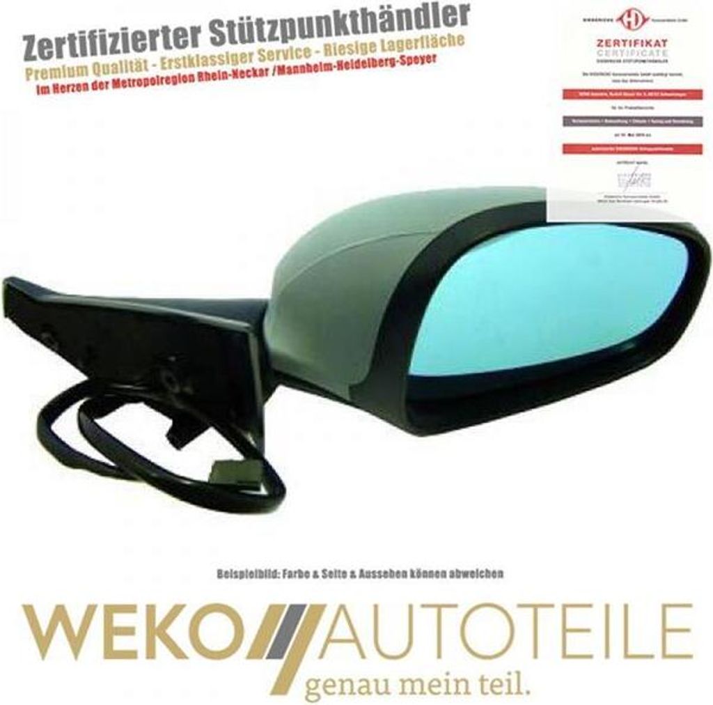 Außenspiegel rechts DIEDERICHS 3005224 für ALFA ROMEO
