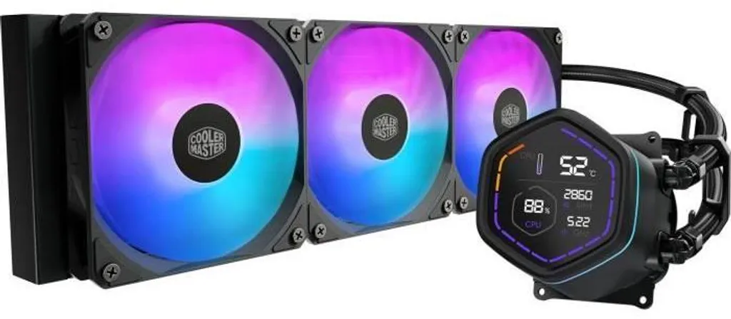 MasterLiquid Core Nex Digital 360 Noir - Refroidissement AIO pour Gaming