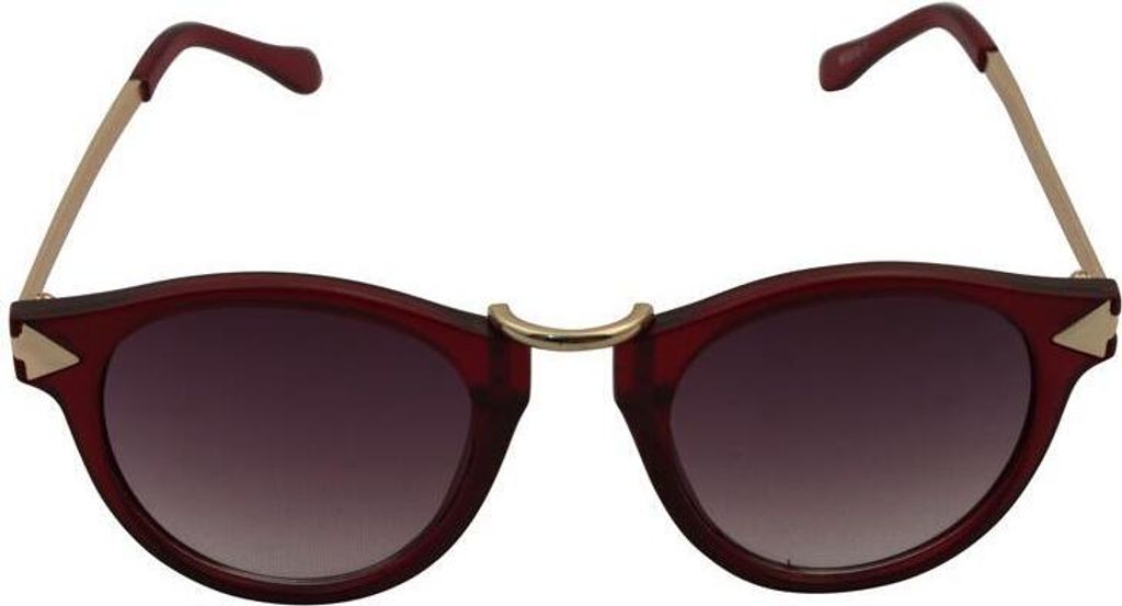 Retro Sonnenbrille - 50er, 60er Jahre - gold und rot
