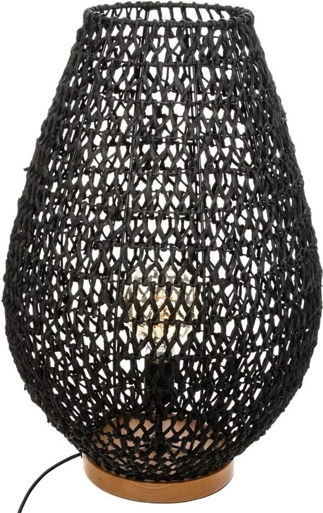 Lampadaire de Salon Ina Eazy Living Noir avec Abat-jour Métal Orientable