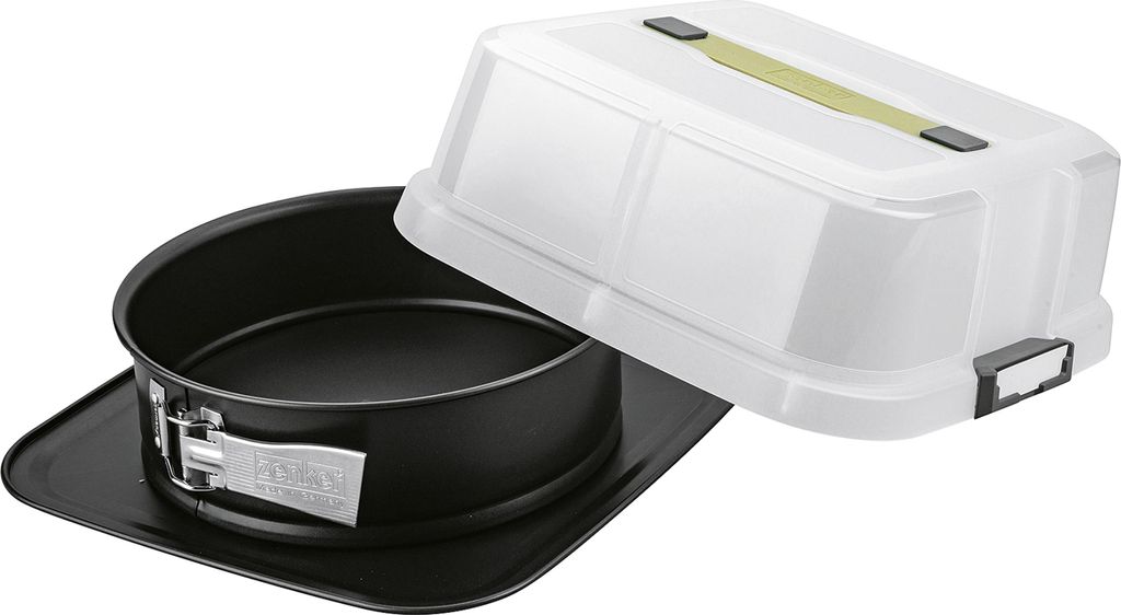 Zenker Bake, Click & Go 24er Springform mit Haube   24 x 8 Produktbild 