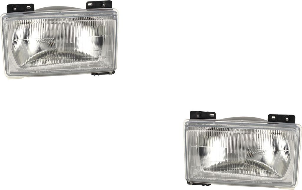 koplamp, Duplo H4, links, 06/1984-1990 Fiat Ducato, 1982