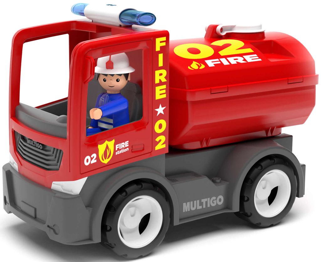 MULTIGO FIRE - Panzer mit Feuerwehrmann