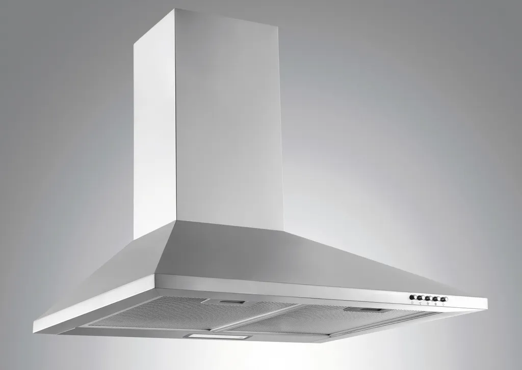 Hotte murale aspirante de 60 cm PKM 6091H design moderne inox brossé