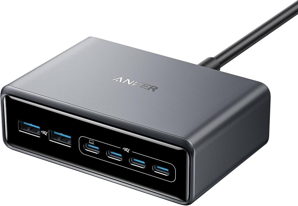 ANKER 200W GaNPrime Stazione di ricarica da tavolo, 6 porte Immagine del prodotto 