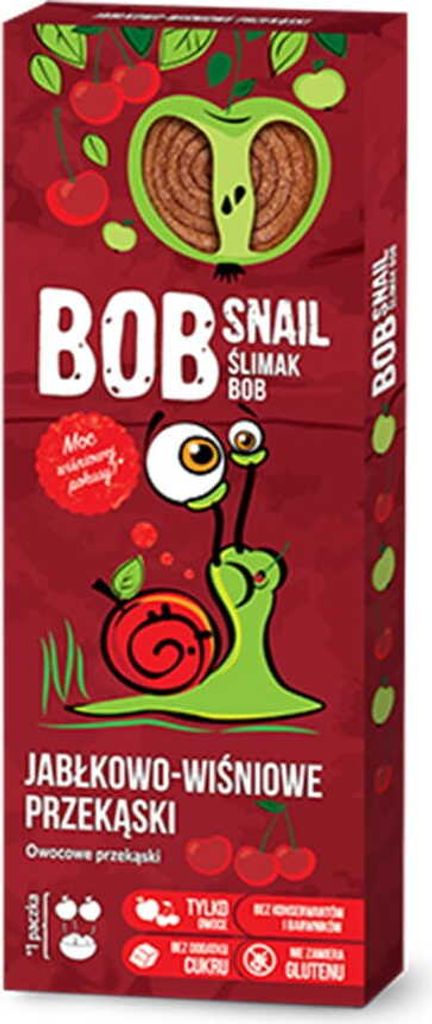 BOB SNAIL Snack Apfel-Kirsche 30 g